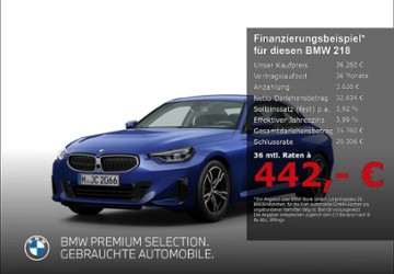 BMW 218 18.752 km 36.260 &euro; Aachen 52078